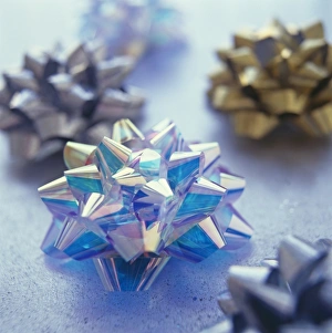 Christmas Decoration Inspiration Drucke: Decorative ribbons