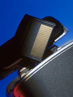 Data Storage Devices Drucke: Digital camera and memory card