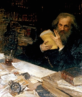 Dimitr Mendelejew, russischer Chemiker