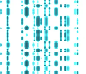 DNA Drucke: DNS-Autoradiogramm als Kunstwerk