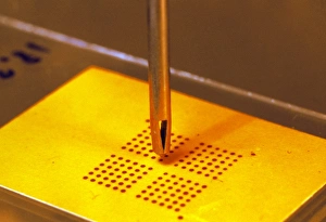 DNAsBioChipplotheter wird für Genauigkeit getestet