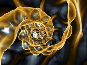 DNA Double Helix Drucke: DNA, comceptual artwork