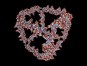 Double Helix Structure Drucke: DNA cube, artwork