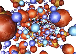 DNA Structure Drucke: DNA molecule, conceptual artwork