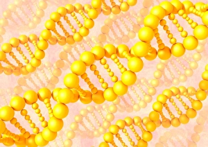 Deoxyribonucleic Acid Drucke: DNA molecules, artwork