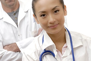 Healthcare Workers Drucke: Doctors with stethoscope