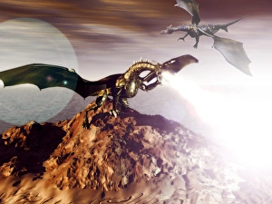 Dragon Mythology Drucke: Dragons