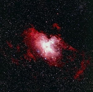 Emission Nebula Pictures Drucke: Eagle nebula (M16)