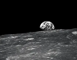 Apollo 8 Drucke: Die Erde aus dem Mond