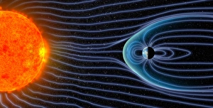 Bilder Datiert 2. Juni 2011: Die Erde Magnetosphäre Kunstwerk