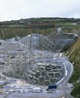 Nature Reserves UK Drucke: Eden Project construction