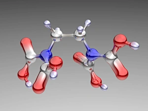 EDTA Chelatienwirkstoffmolekül