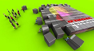 Conceptual Computer Artwork Drucke: Electronic publishing