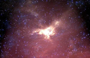 Interstellar Gas Clouds Drucke: Emission nebula, artwork
