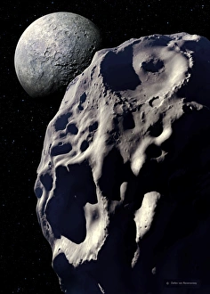 Planeten Drucke: Die Zwillinge Eros und Dysnomos, die Tochter des Chaos