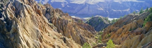 Erosion In Nature Drucke: Eroded landscape