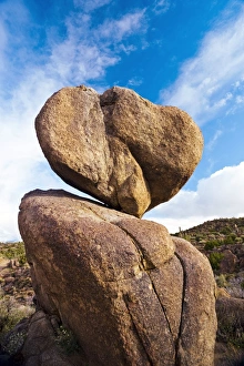 Arizona Geological Formations Drucke: Eroded rock formation