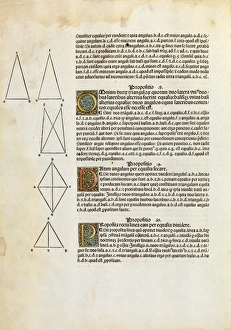 Euklides Elemente der Geometrie, 1482