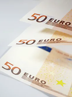 Geld Drucke: Europäische Banknoten