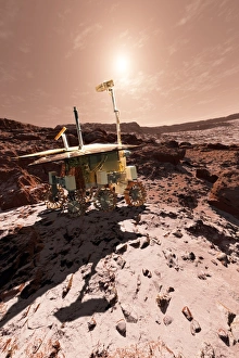 NASA Mars Mission Drucke: ExoMars rover, artwork