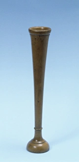 19th Century Medical Tools Drucke: Extra long monaural stethoscope, circa 18 C017 / 6948