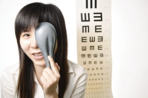Visual Acuity Test Drucke: Eye test C014 / 4593