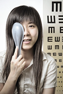 Visual Acuity Test Drucke: Eye test C014 / 4594
