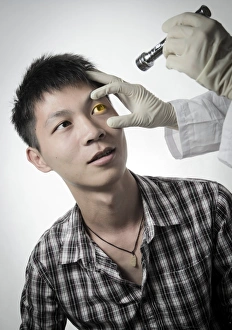 Eye Examination Drucke: Eye test C014 / 4618