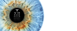 Visual Acuity Test Drucke: Eyesight test, conceptual image
