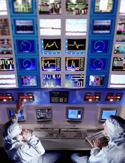 Automated Production Line Drucke: Factory control room