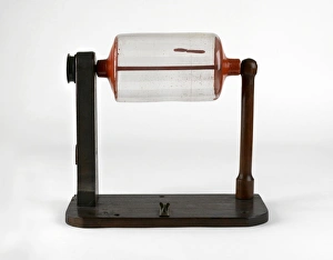 Royal Institution Artifacts Drucke: Faradays static generator