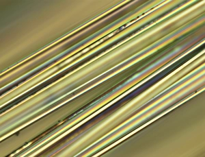 Bilder vom 7. Februar 2013: Faserglas, leichte Mikrografie