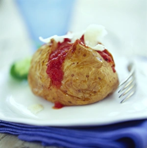 Nutritious Meal Ideas Drucke: Filled jacket potato