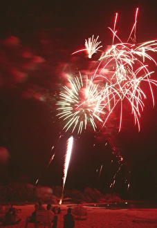 Guy Fawkes Night Images Drucke: Fireworks display
