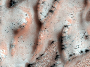 Satellitenbilder Drucke: Eisener Mars, Satellitenbild