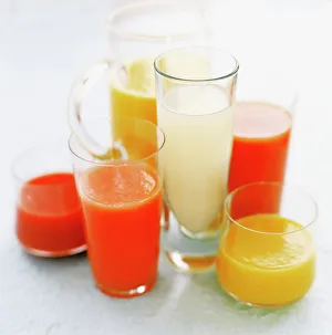 Bilder, datiert 2007: Fruit juices