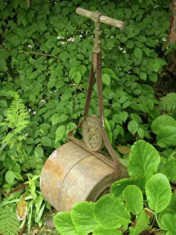 Gardening Tool Drucke: Garden roller