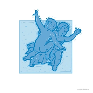 Zodiacal Constellations Drucke: Gemini