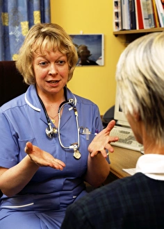 Doctor Patient Communication Drucke: General practice nurse