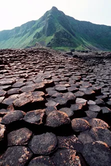 Basalt Rock Formations Drucke: Giants Causeway