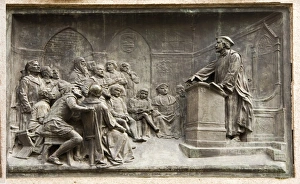 Bilder Datiert 24. August 2007: Giordano Brunus lehrt