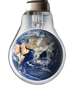Globale Erwärmung, konzeptionelle Darstellung