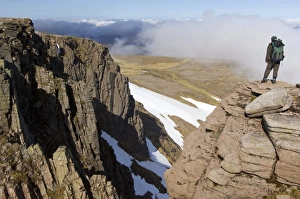 Scottish Mountain Landscapes Drucke: Granite cliffs, Scotland