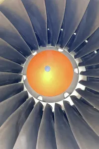 Boeing 747 Drucke: Flugzeugmotor