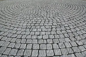 Grafiken Und Muster Drucke: Granitpflaster