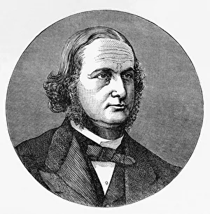 European Scientist Drucke: Gustav Robert Kirchhoff, German physicist