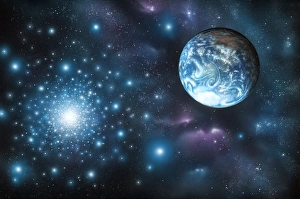 Bewohnbares extraterrestrisches Planetenwerk
