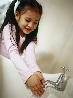 Bathroom Cleanliness Tips Drucke: Hand washing