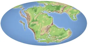 Kontinentale Drift, vor etwa 200 Millionen Jahren