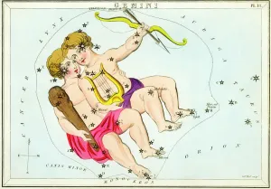 Uranias Mirror Cards Drucke: Gemini constellation